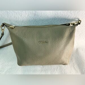 Furla Taupe Crossbody Bag